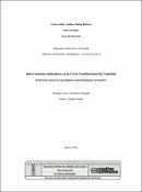 Portada de Intervenciones ciudadanas en la Corte Constitucional de Colombia: reflexiones desde los paradigmas epistemológicos emergentes